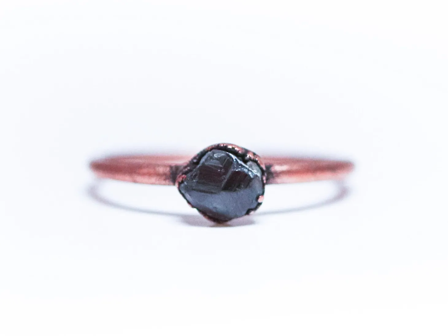 Spessartine Garnet ring | Orange Garnet ring