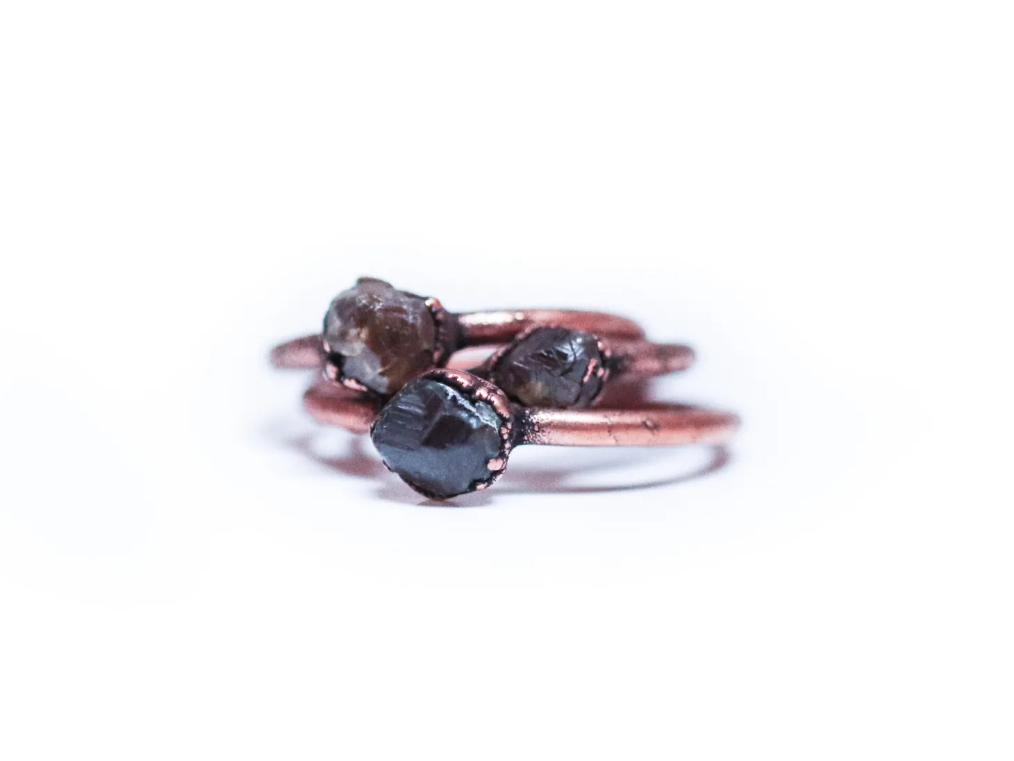 Spessartine Garnet ring | Orange Garnet ring