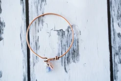 Tanzanite Bracelet| Rough Tazanite Bangle