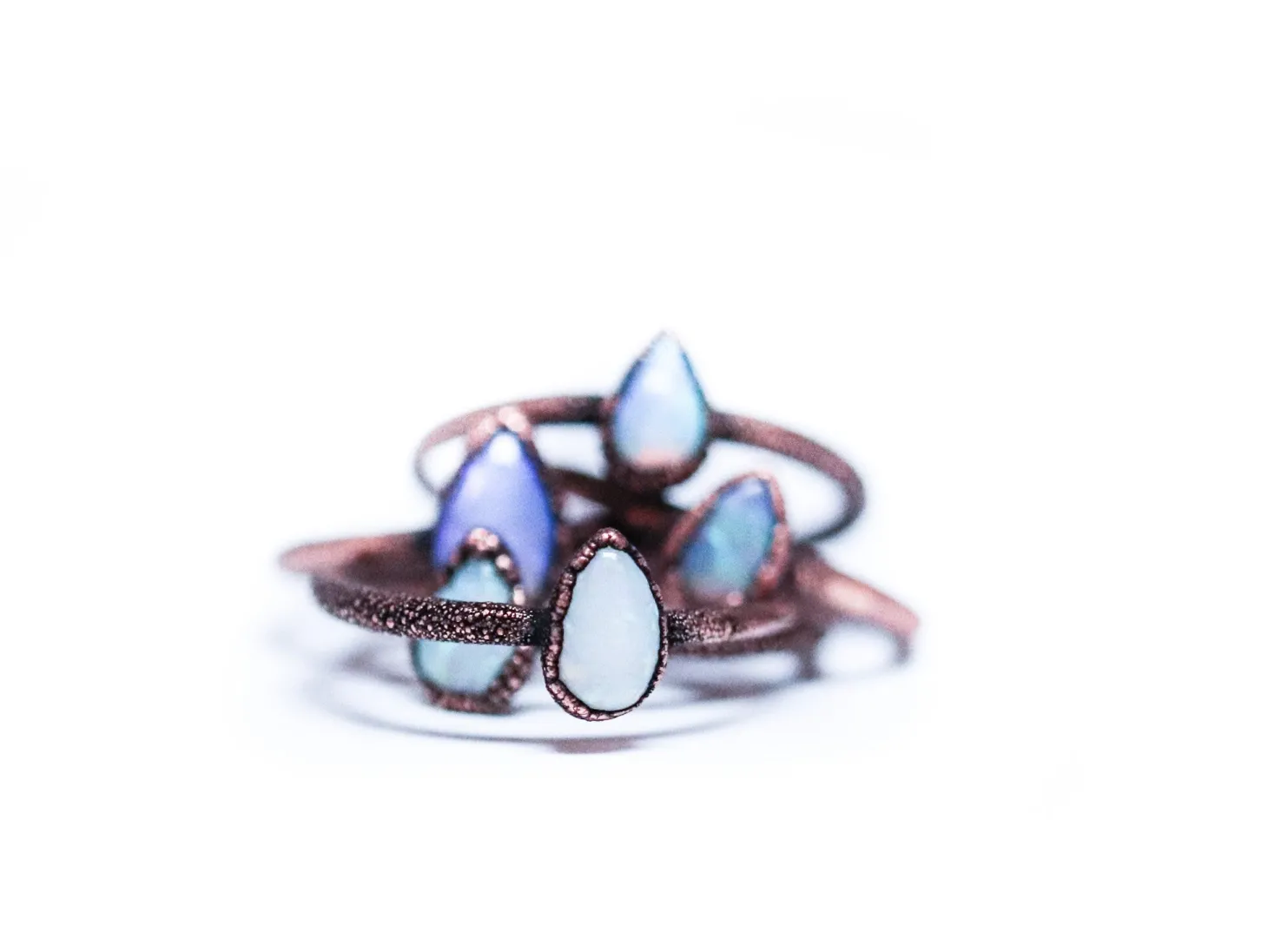 Teardrop opal ring | Australian Opal