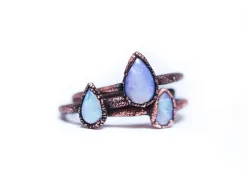 Teardrop opal ring | Australian Opal