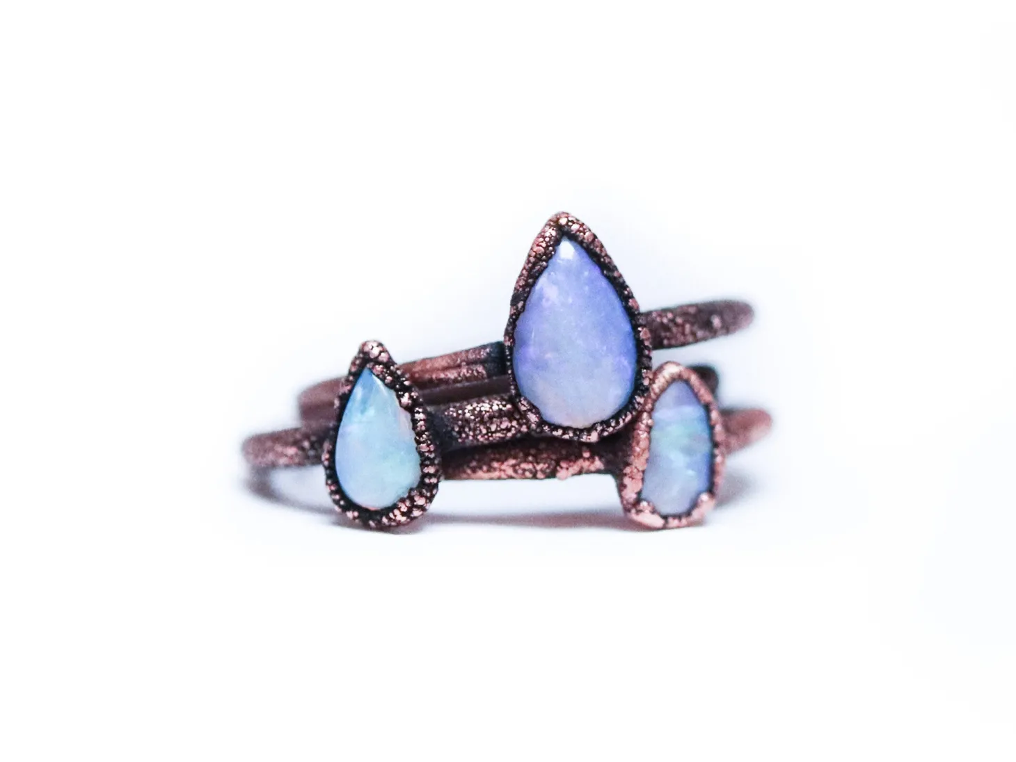 Teardrop opal ring | Australian Opal