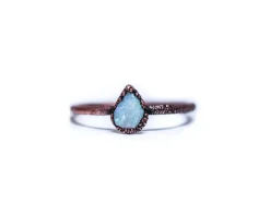 Teardrop opal ring | Australian Opal