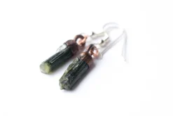 Tourmaline earrings | Green Tourmaline earrings