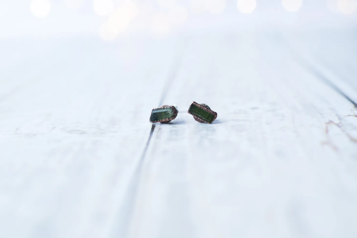 Tourmaline earrings | Stud earrings