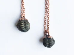 Trilobite fossil necklace | Raw fossil necklace