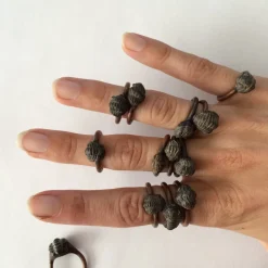 Trilobite fossil ring | Electroformed fossil jewelry
