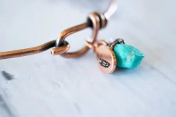 Turquoise crystal bracelet | Turquoise crystal bangle