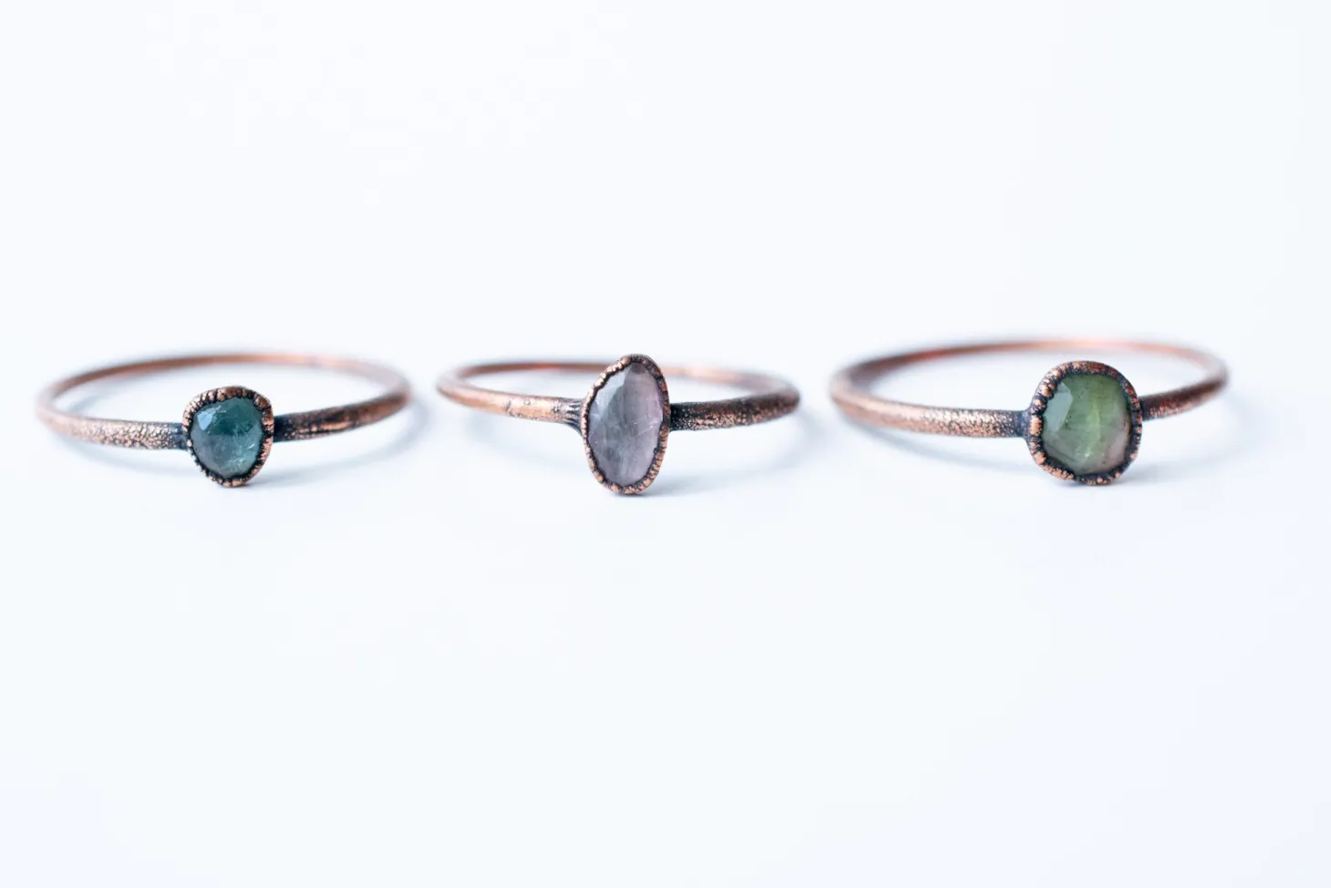 Watermelon tourmaline ring | Faceted tourmaline ring
