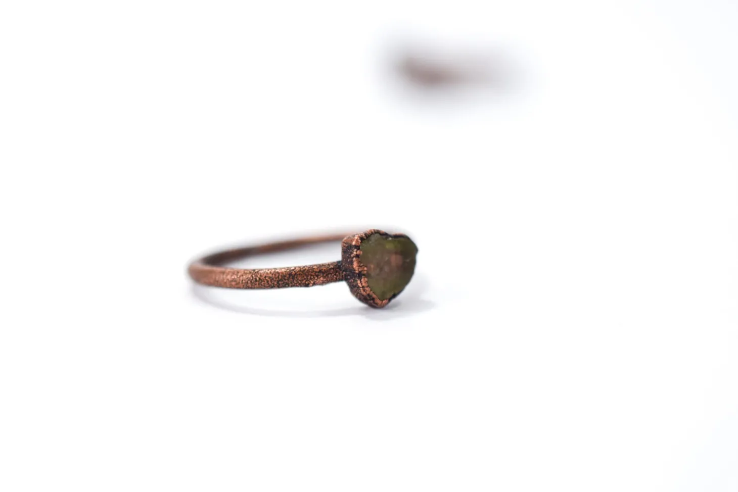 Watermelon tourmaline ring | Raw tourmaline ring
