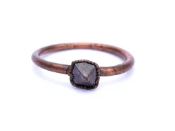 Zircon Ring | Raw Zircon Crystal Ring